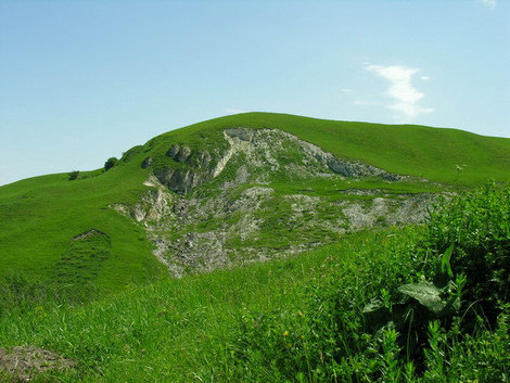 Северная окраина Кисловодска, гора Белая.