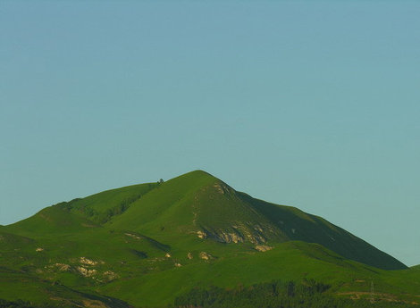 Гора Кабан, 1280 м.(Северо-восток Кисловодска)