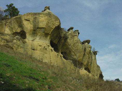 Скалы под Красным Солнышком. Кисловодск, Россия