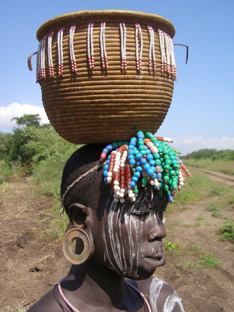 Племя Мурси. Эфиопия