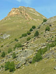 Южные склоны Бермамытского плато.