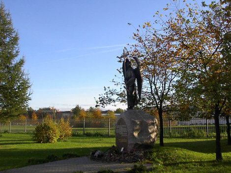 Памятник воинам, погибшим на Кавказе. Санкт-Петербург, Россия