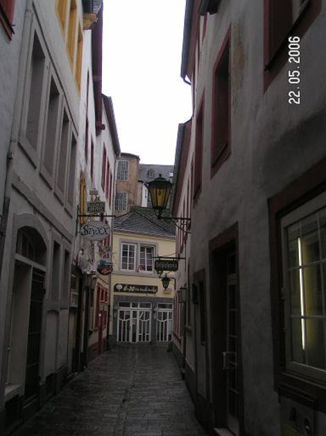 Улочки бывшего еврейского квартала Трир, Германия