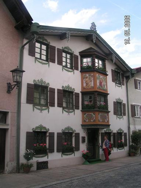 Красивый дом Фюссен, Германия