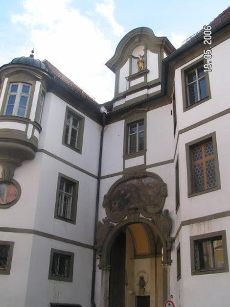 Хитрая архитектура Фюссен, Германия