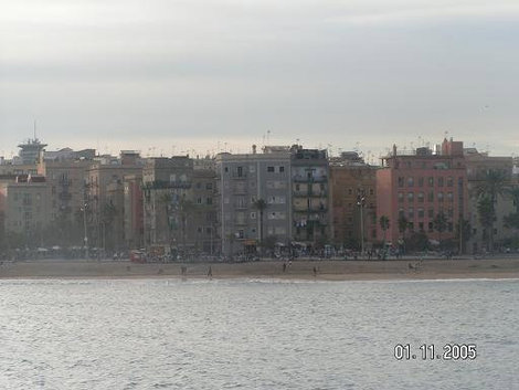 Городской пляж Барселона, Испания