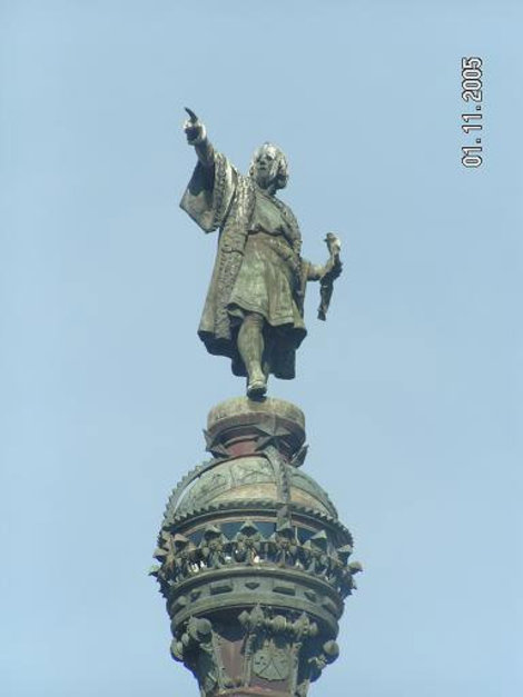Колумб собственной персоной Барселона, Испания