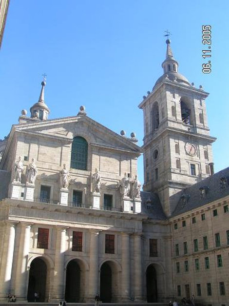 Вид из внутреннего дворика Мадрид, Испания