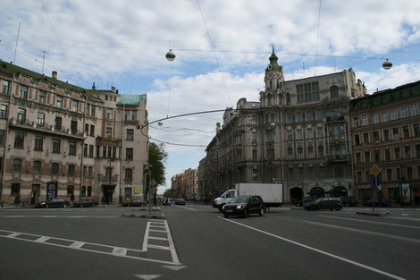 Австрийская площадь. Санкт-Петербург, Россия