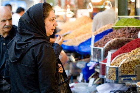 Орехи на иранских рынках. Иран