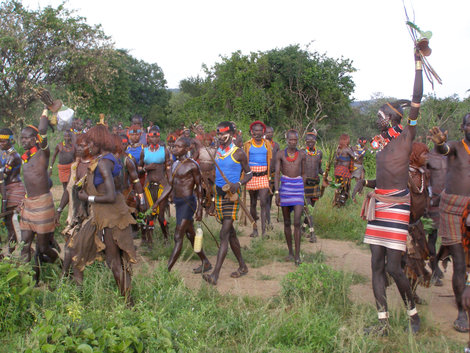 Свадьба в племени Хамер Эфиопия