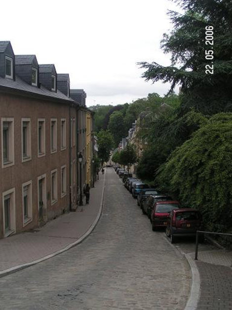 Аккуратная улица Люксембург, Люксембург