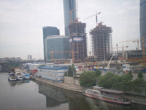 лето 2007 — Сити строится Москва, Россия