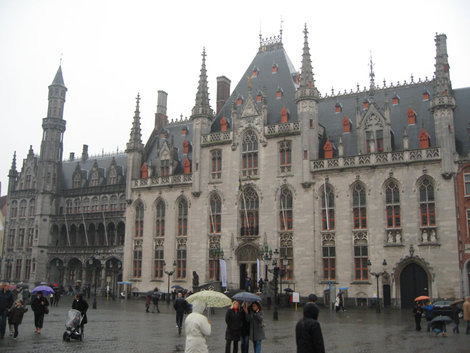 Дождь в Брюгге Брюгге, Бельгия