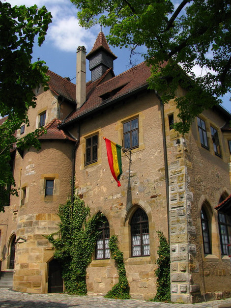 Бамберг.Замок Альтенбург Бамберг, Германия