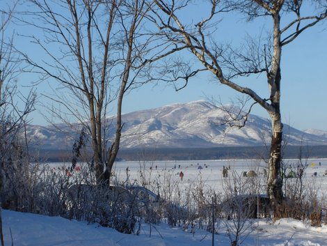 Озеро Тунайча Сахалинская область, Россия