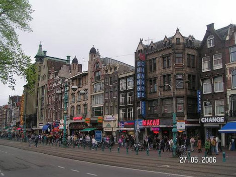 Центральная улица Амстердам, Нидерланды