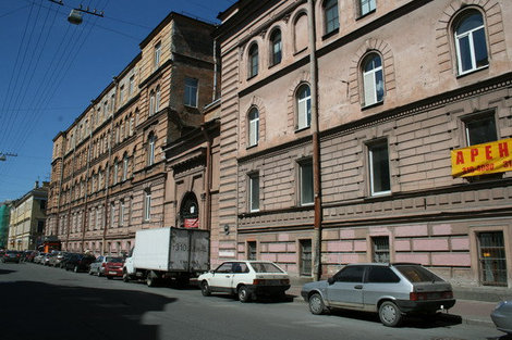 Итальянская ул., 29. Доходный дом 1851 года постройки. Санкт-Петербург, Россия
