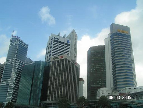 Лес небоскрёбов Сингапур (город-государство)