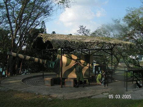 Бывший форт, ныне музей остров Сентоза, Сингапур (город-государство)