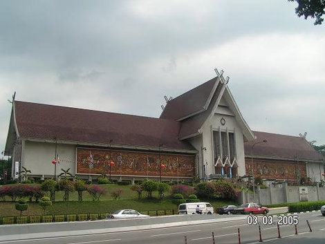 Национальный музей в национальном стиле Куала-Лумпур, Малайзия