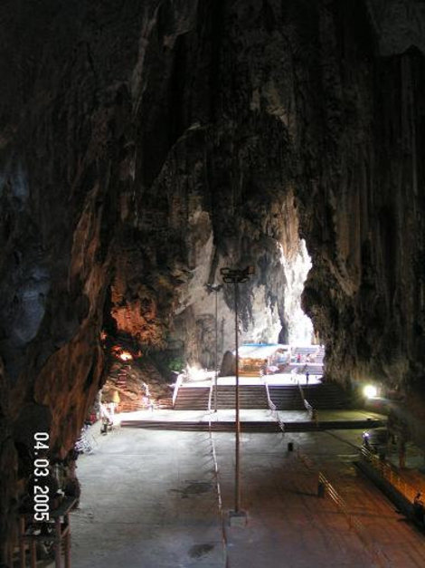 Вид пещерного пространства Куала-Лумпур, Малайзия