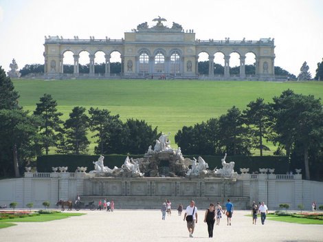 Вена. часть 2. дворец Шенбрунн Вена, Австрия