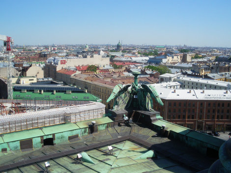 Вид с колоннады Санкт-Петербург, Россия