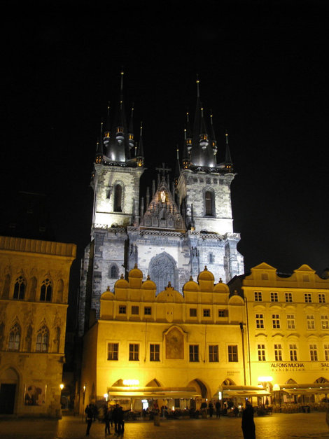 Прага. часть 1. Ночная Прага Прага, Чехия