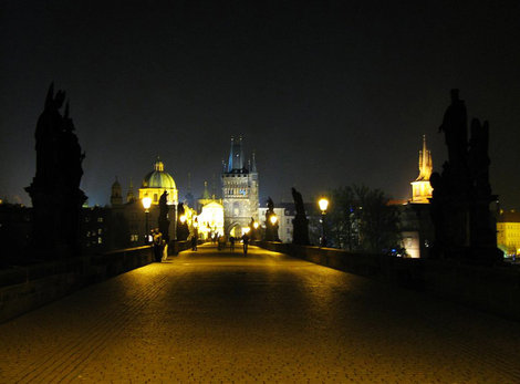 Прага. часть 1. Ночная Прага Прага, Чехия