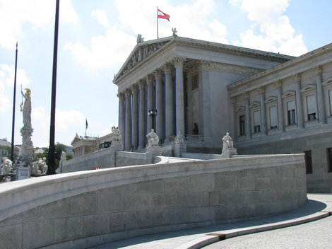 Вена. часть 7. Парламент Вена, Австрия