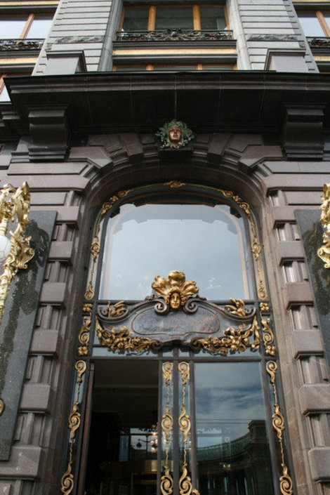Дом Книги -один из самый красивых домов Невского проспекта. Санкт-Петербург, Россия