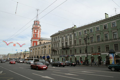 Невский пр., 33 (башня Городской думы). Санкт-Петербург, Россия