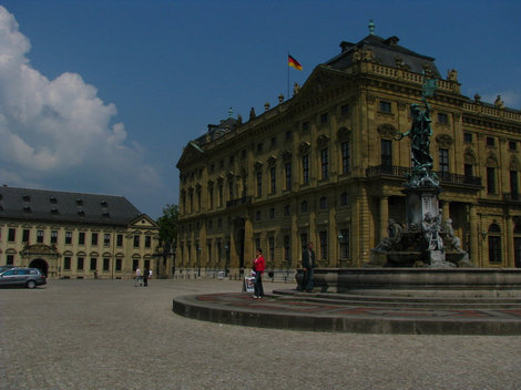 Вюрцбург. часть 1. Резиденц дворец Вюрцбург, Германия