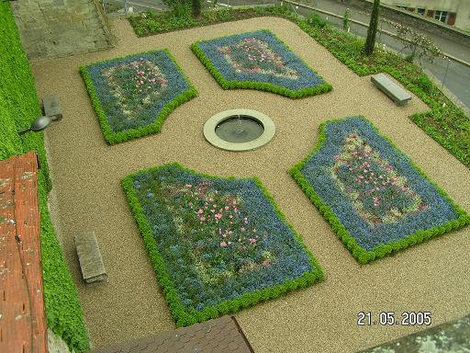 Ухоженный садик Лозанна, Швейцария