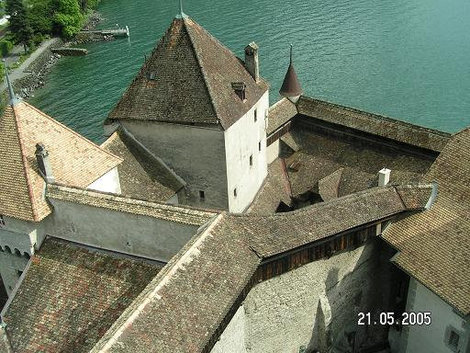 Вид с дозорной площадки Монтрё, Швейцария