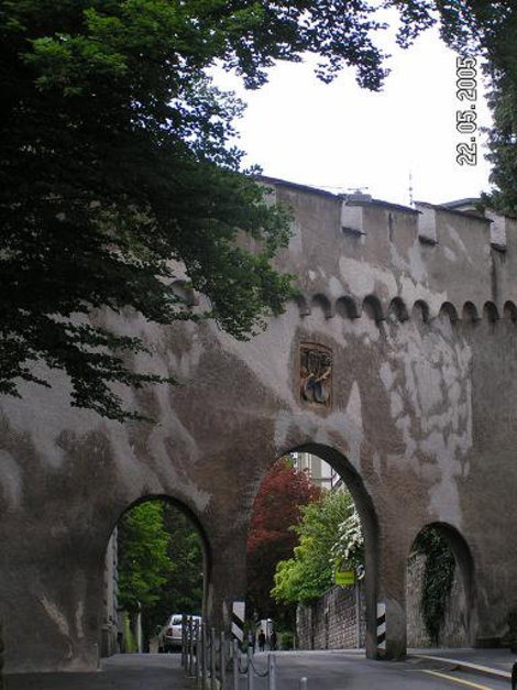 Фрагмент городской стены Люцерн, Швейцария