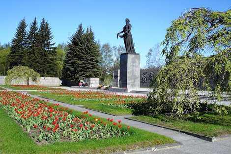 Пискаревское мемориальное кладбище Санкт-Петербург, Россия