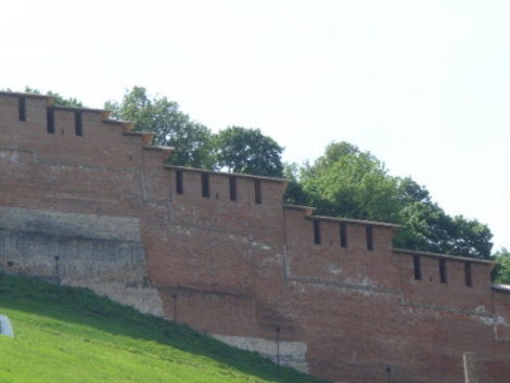 Стены и башни Нижегородского Кремля Нижний Новгород, Россия