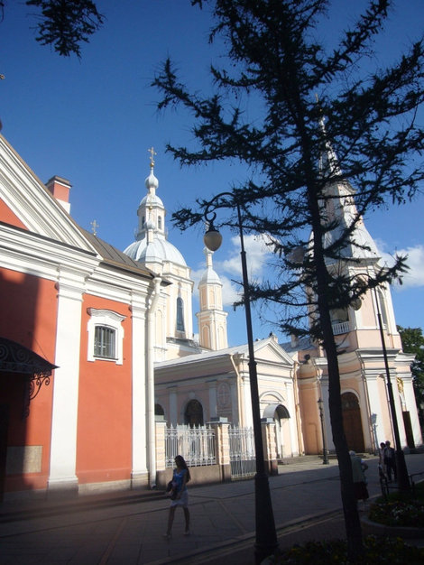 Два собора рядом. Санкт-Петербург, Россия
