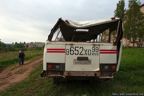 Этому автобусу не повезло Москва и Московская область, Россия