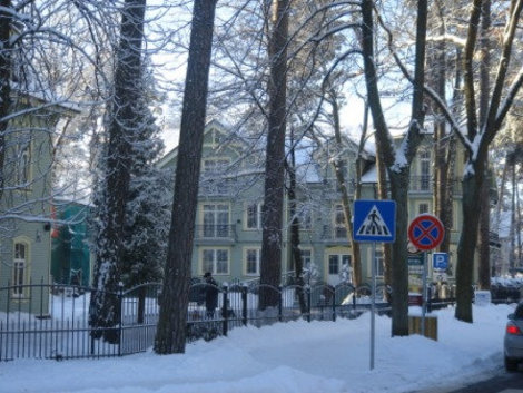 Зимняя Юрмала Юрмала, Латвия