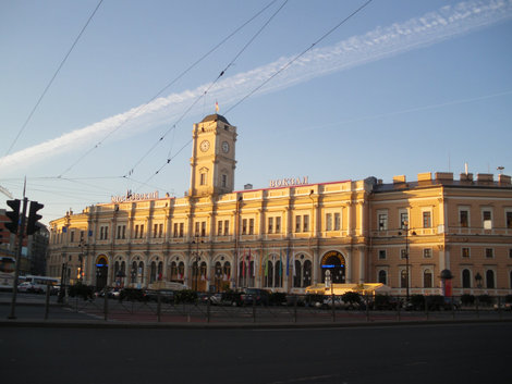 Точка отправления — Московский вокзал Санкт-Петербург, Россия