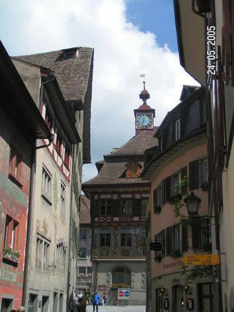 Улочка Штайн-на-Рейне, Швейцария