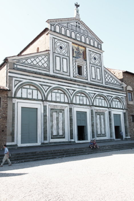 Церковь Сан-Миньято-аль-Монте Флоренция, Италия