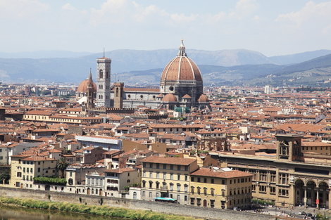 Площадь Микеланджело Флоренция, Италия