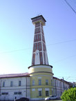 Символ Рыбинска. Пожарная каланча в стиле модерн. Построена в 1912 году из монолитного железобетона