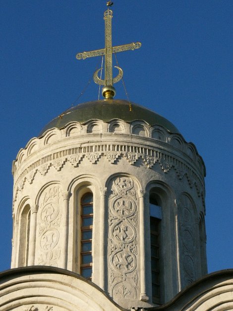 Купол Дмитриевского собора Владимир, Россия