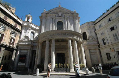 Церковь Санта-Мария-делла-Паче Рим, Италия