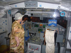 фото В кабине космического корабля